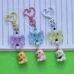 Aesthetic Moon Cat Keychain -2