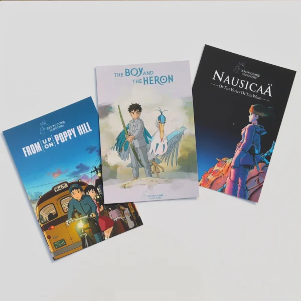 Studio Ghibli Animated Movie Posters Set -2