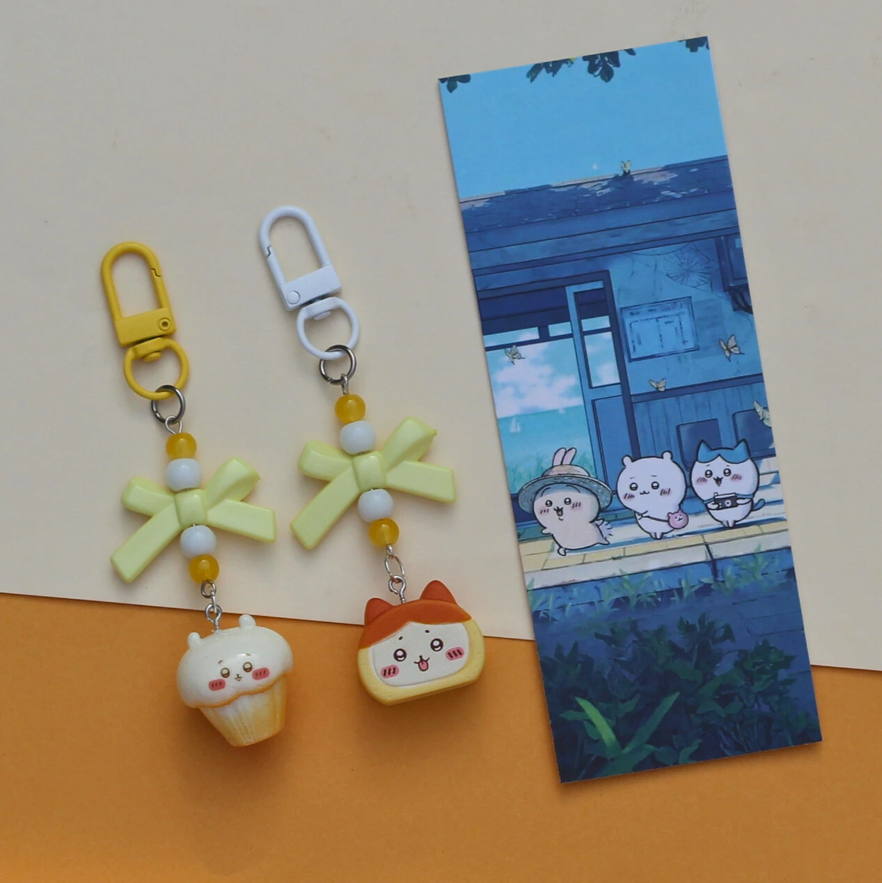 Chiikawa Food Theme Charm Keychain -1
