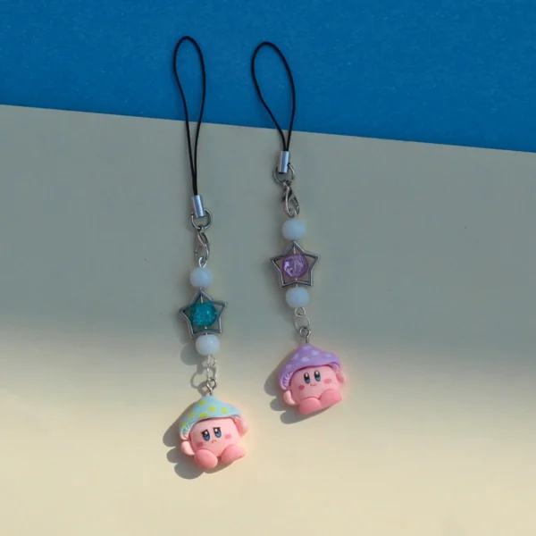 Kirby Star Phone Charm -6