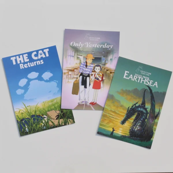 Studio Ghibli Animated Movie Posters Set -1