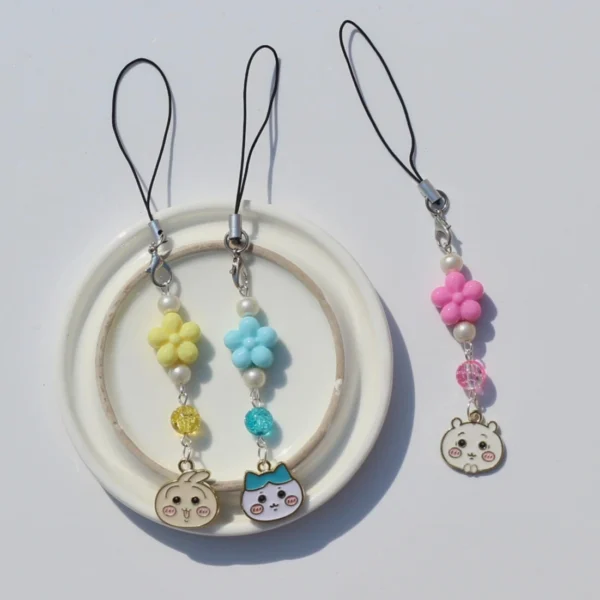 Cute Chiikawa Enamel Phone Charms -5
