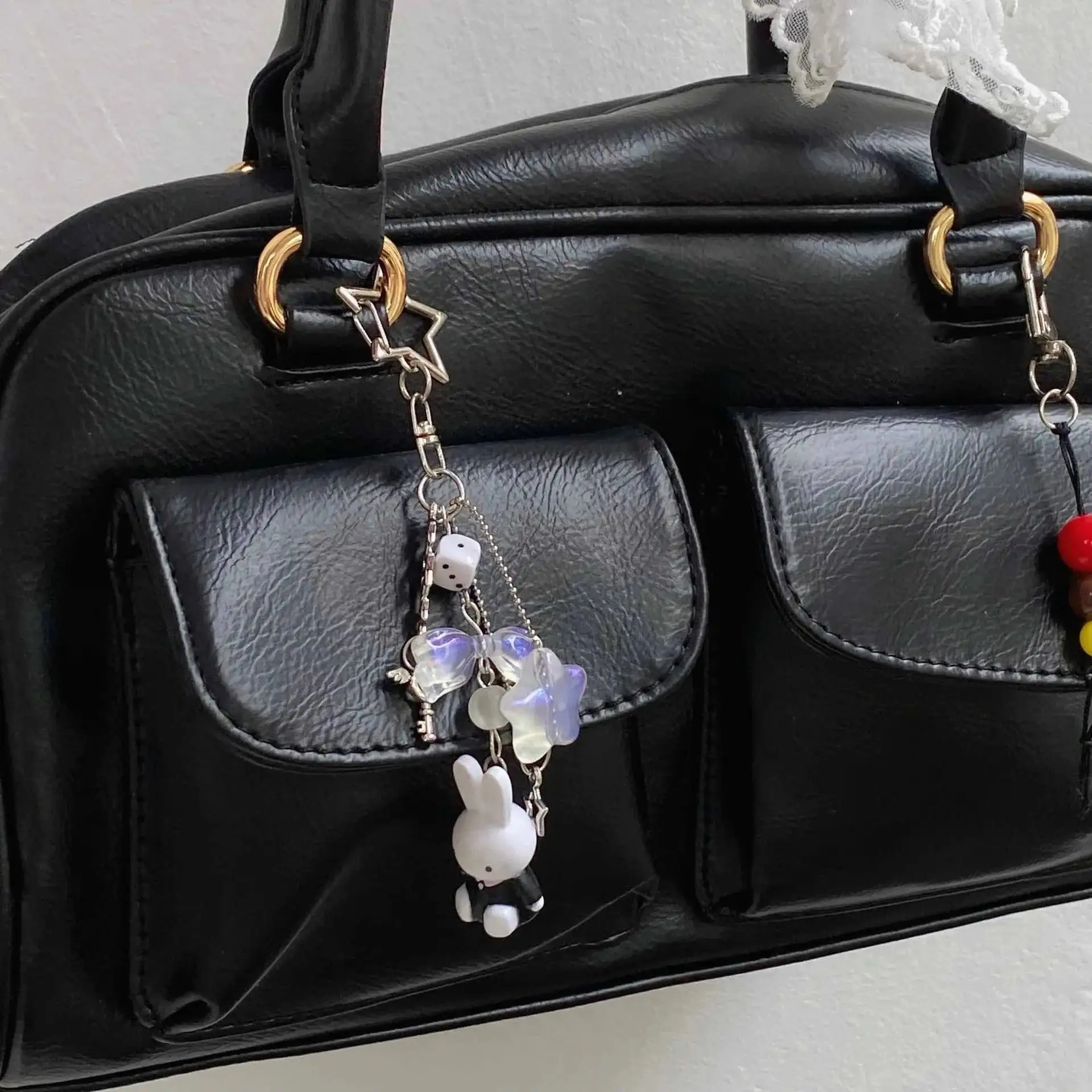 Aesthetic Miffy Charm Keychain -7