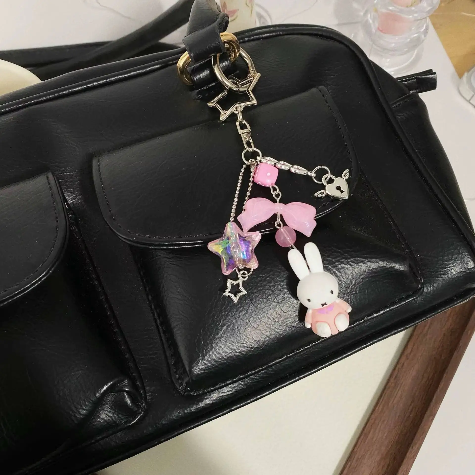 Aesthetic Miffy Charm Keychain -8