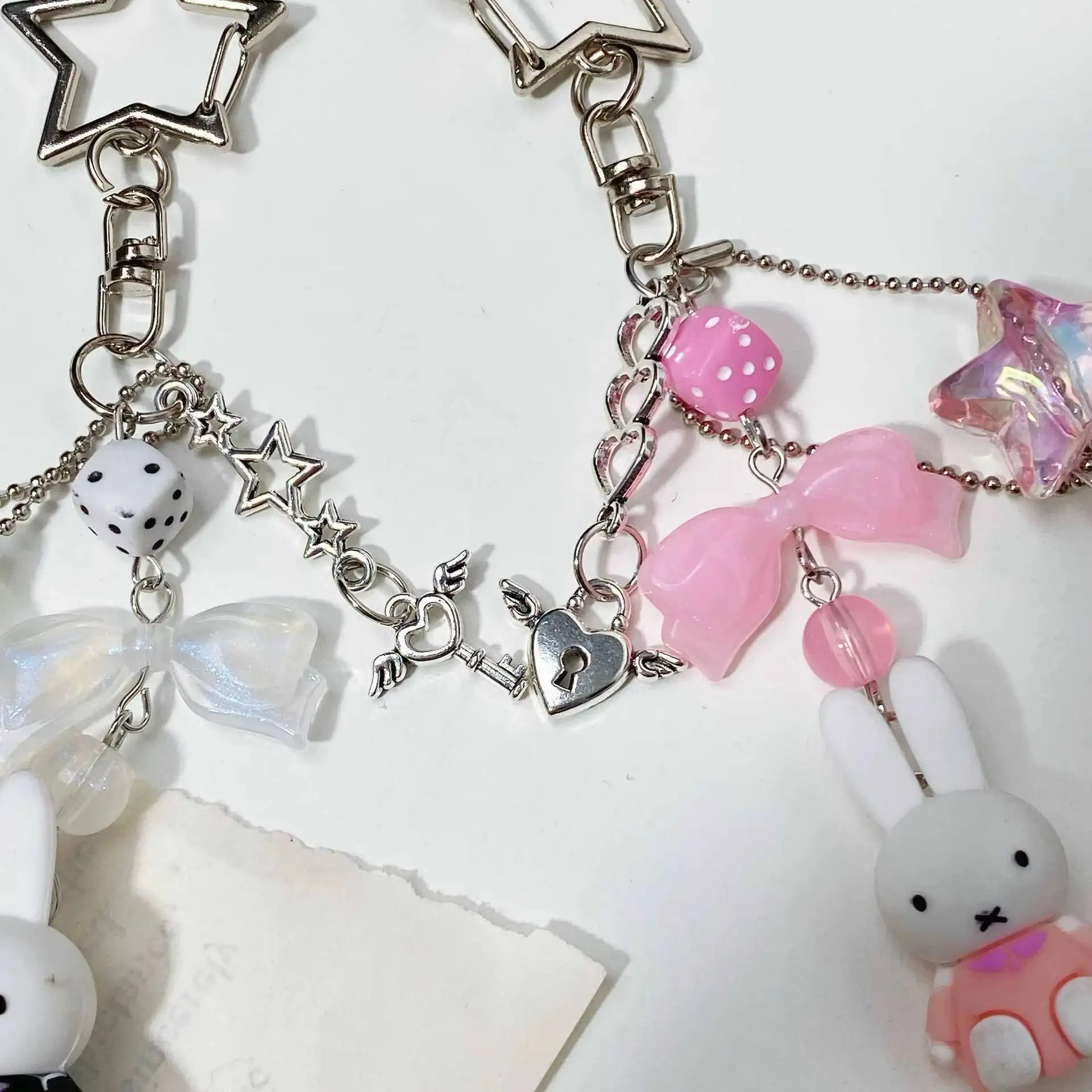 Aesthetic Miffy Charm Keychain -2