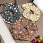 Aesthetic Floral Theme Scrunchie Combo -9