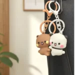Bubu Dubu Magnetic Couple Keychain -4
