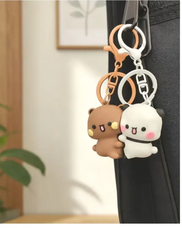 Bubu Dubu Magnetic Couple Keychain -4