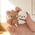 Bubu Dubu Magnetic Couple Keychain -5