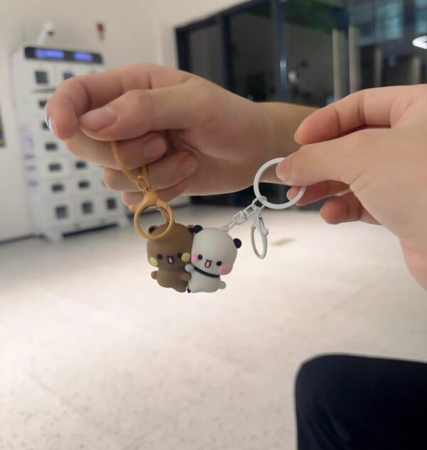 Bubu Dubu Magnetic Couple Keychain -2