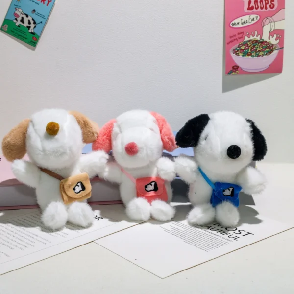 Cute Snoopy Plushie Keychain -3