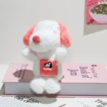 Cute Snoopy Plushie Keychain -4