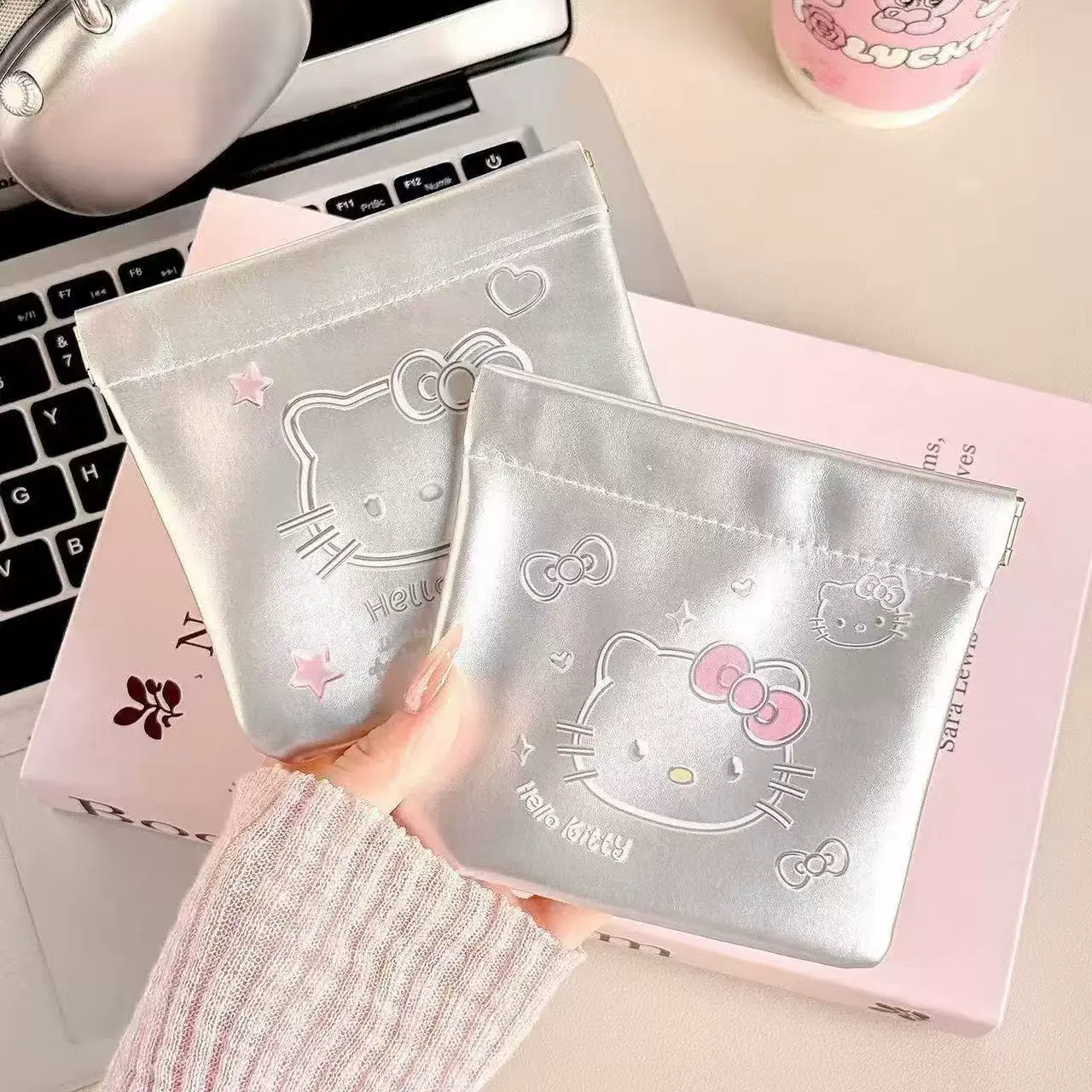 Aesthetic Hello Kitty Utility Pouch -10