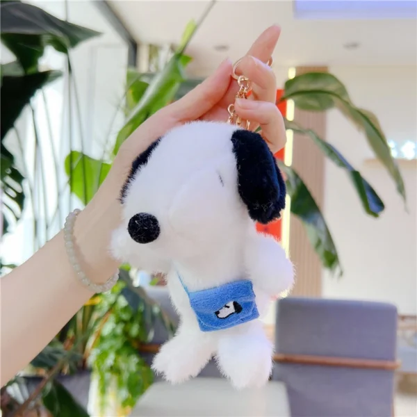 Cute Snoopy Plushie Keychain -7