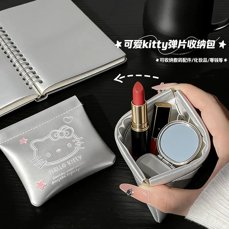 Aesthetic Hello Kitty Utility Pouch -4