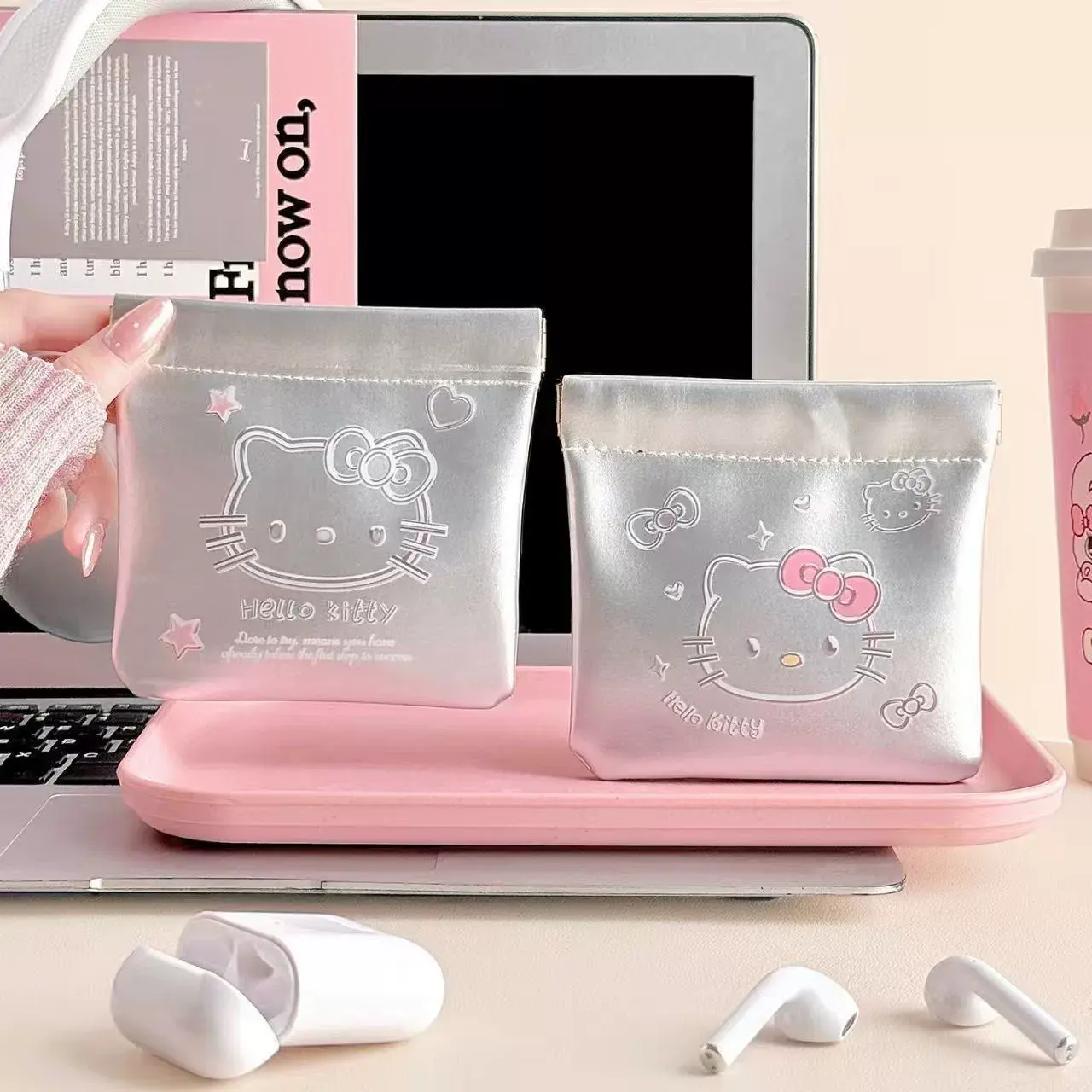 Aesthetic Hello Kitty Utility Pouch -8