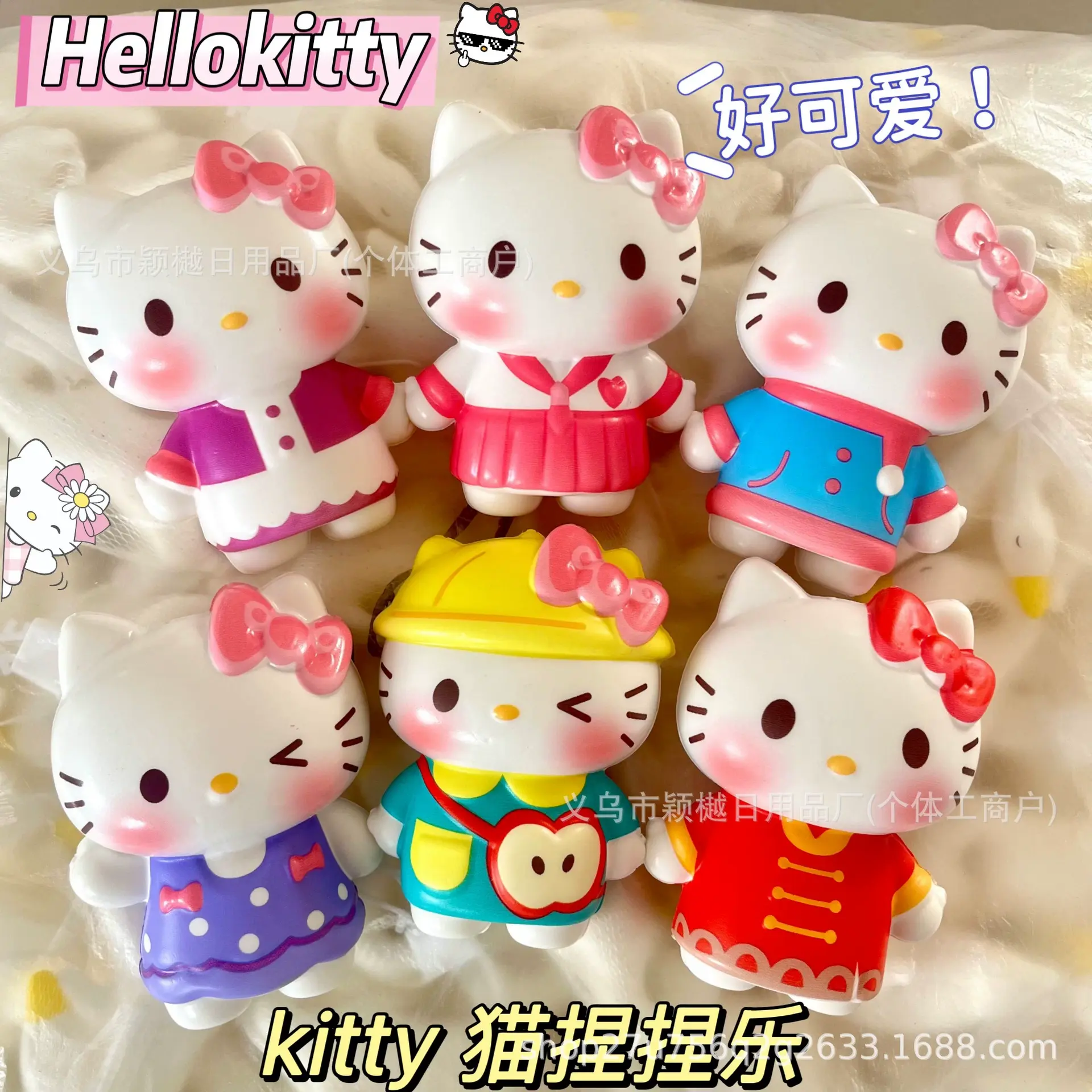 Cute Hello Kitty Squishy Toy -4