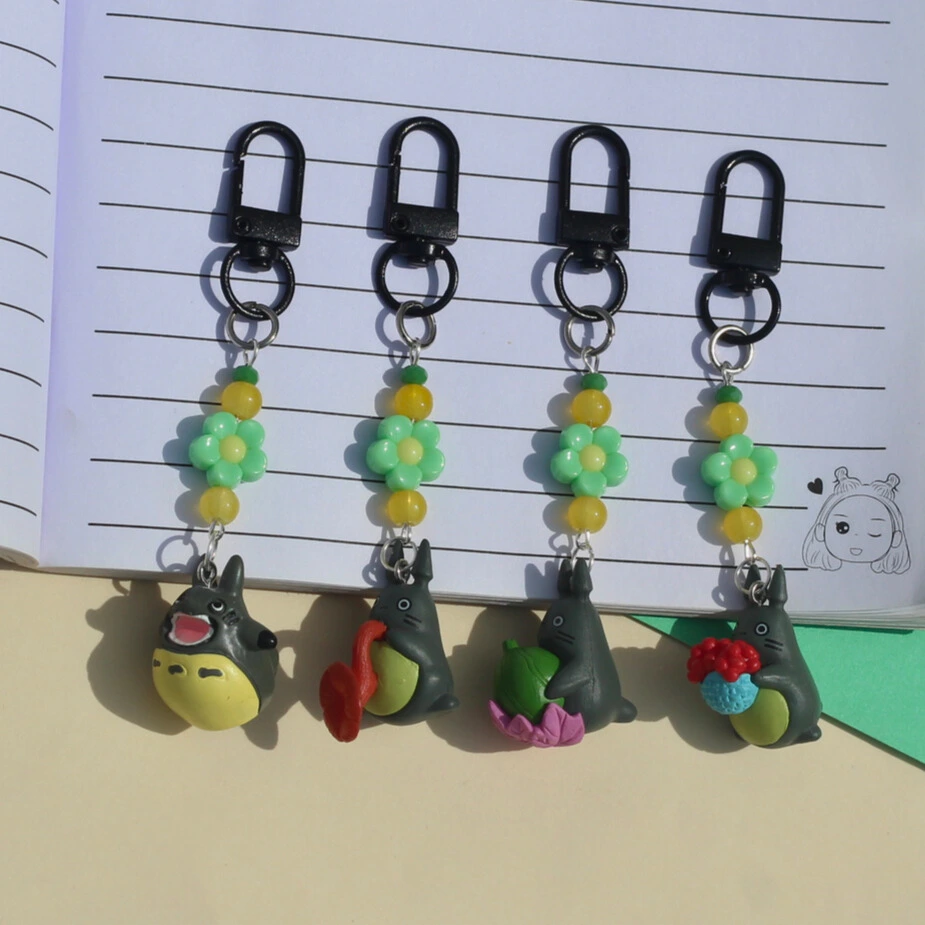Cute Totoro Mini Figure Keychains -6