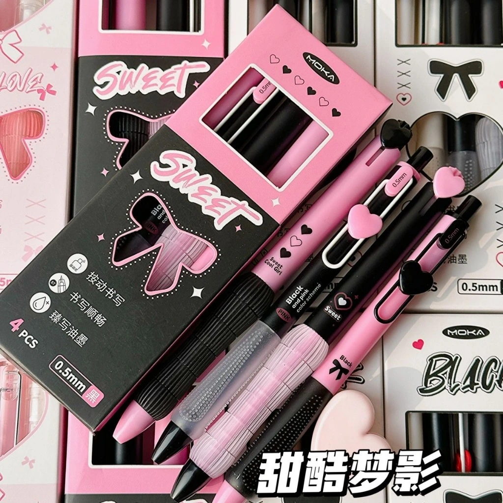 Pinteresty Heart Theme Pen Set -19