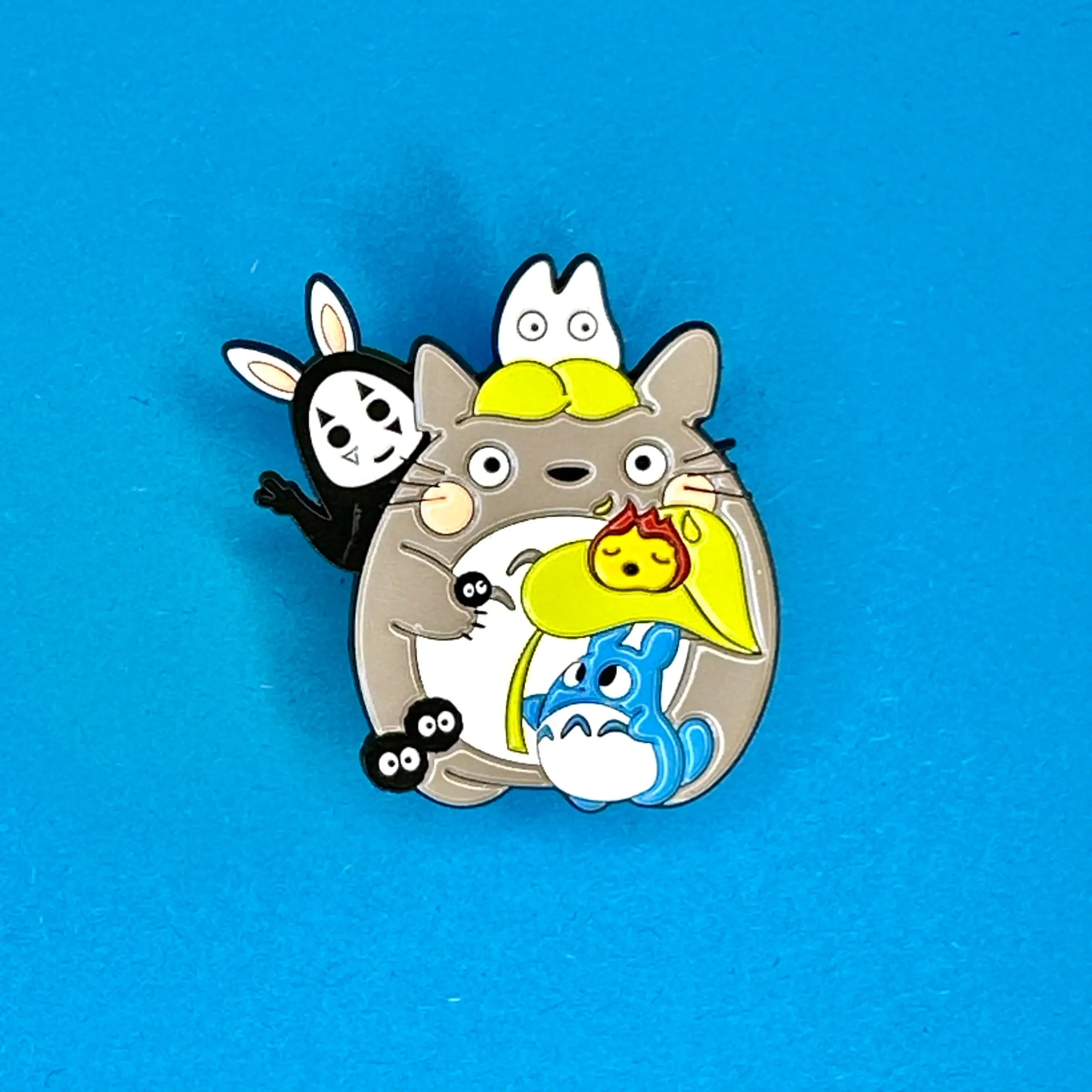 Totoro and Friends Enamel Pin -2