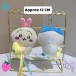 Chiikawa Holding Star Plush Keychain -9
