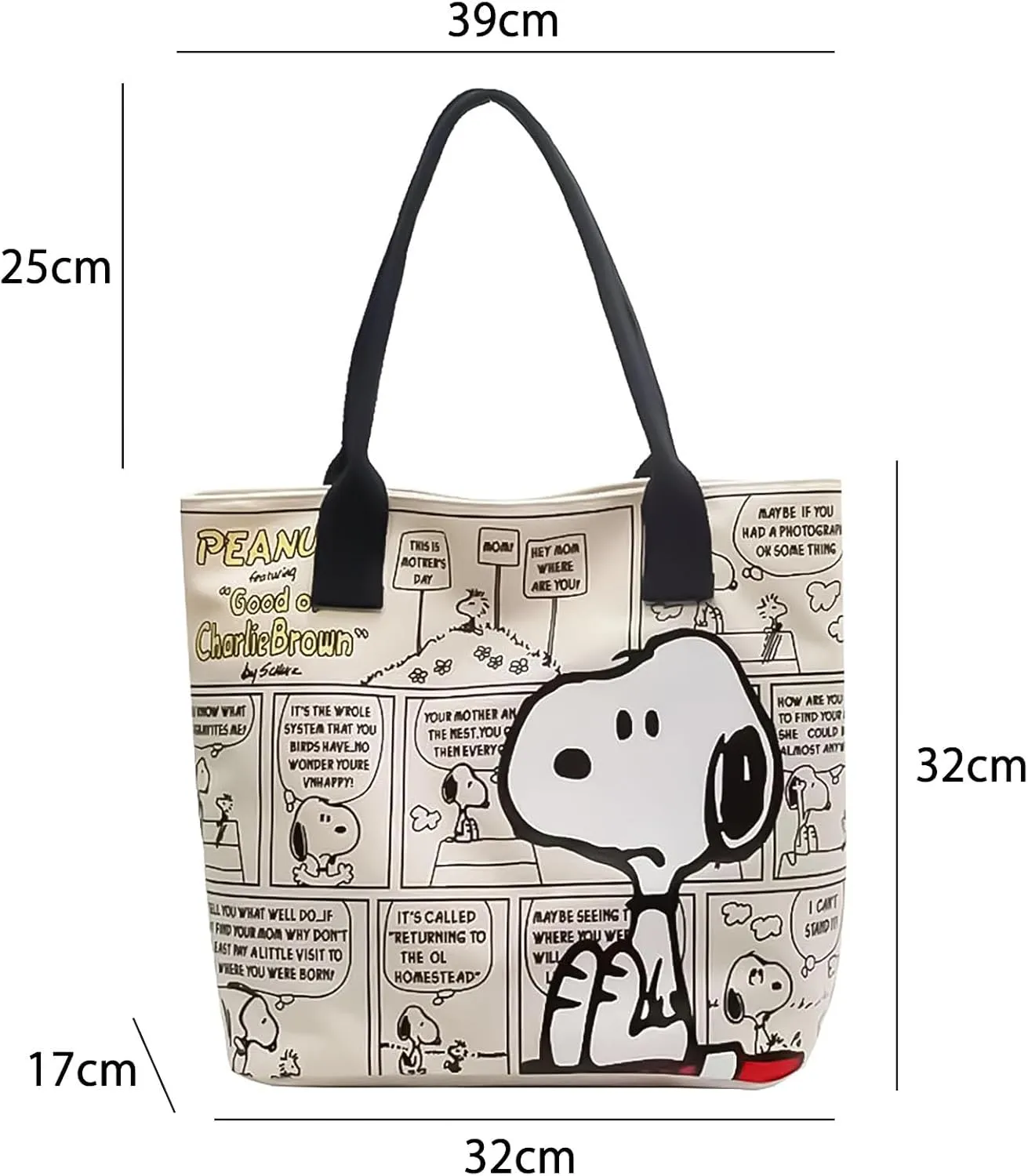 Snoopy Canvas Tote Bag -10