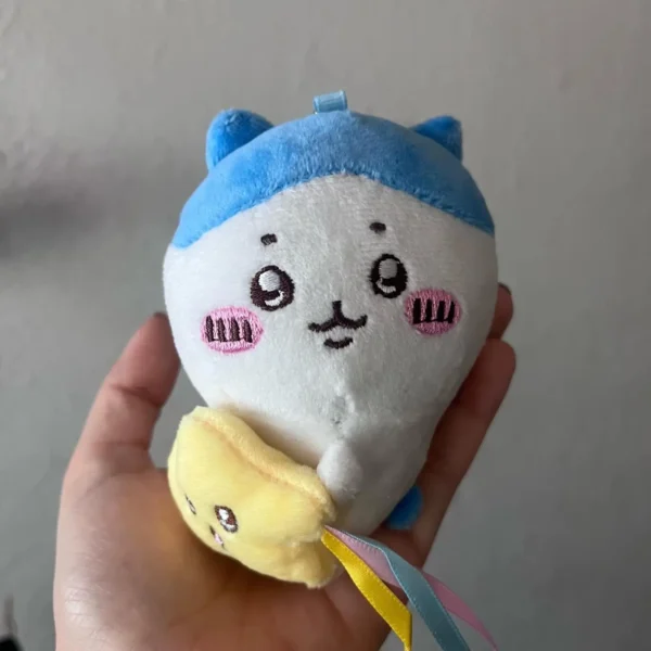 Chiikawa Holding Star Plush Keychain -3
