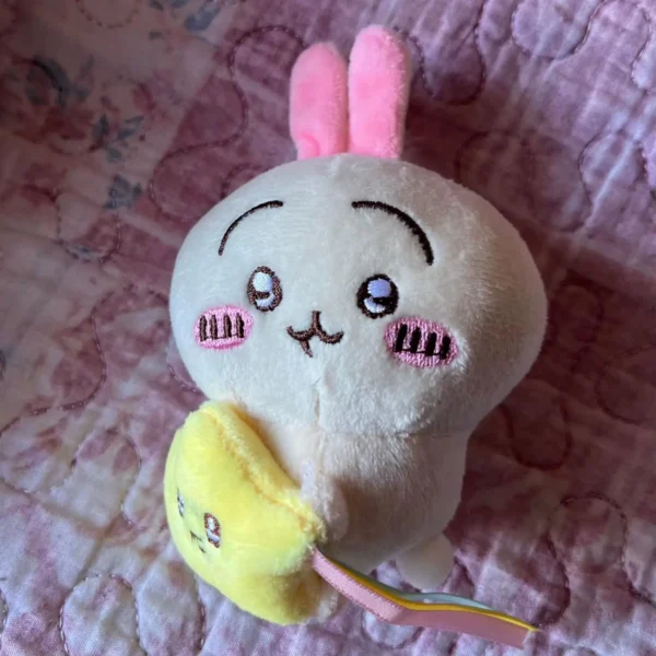 Chiikawa Holding Star Plush Keychain -11