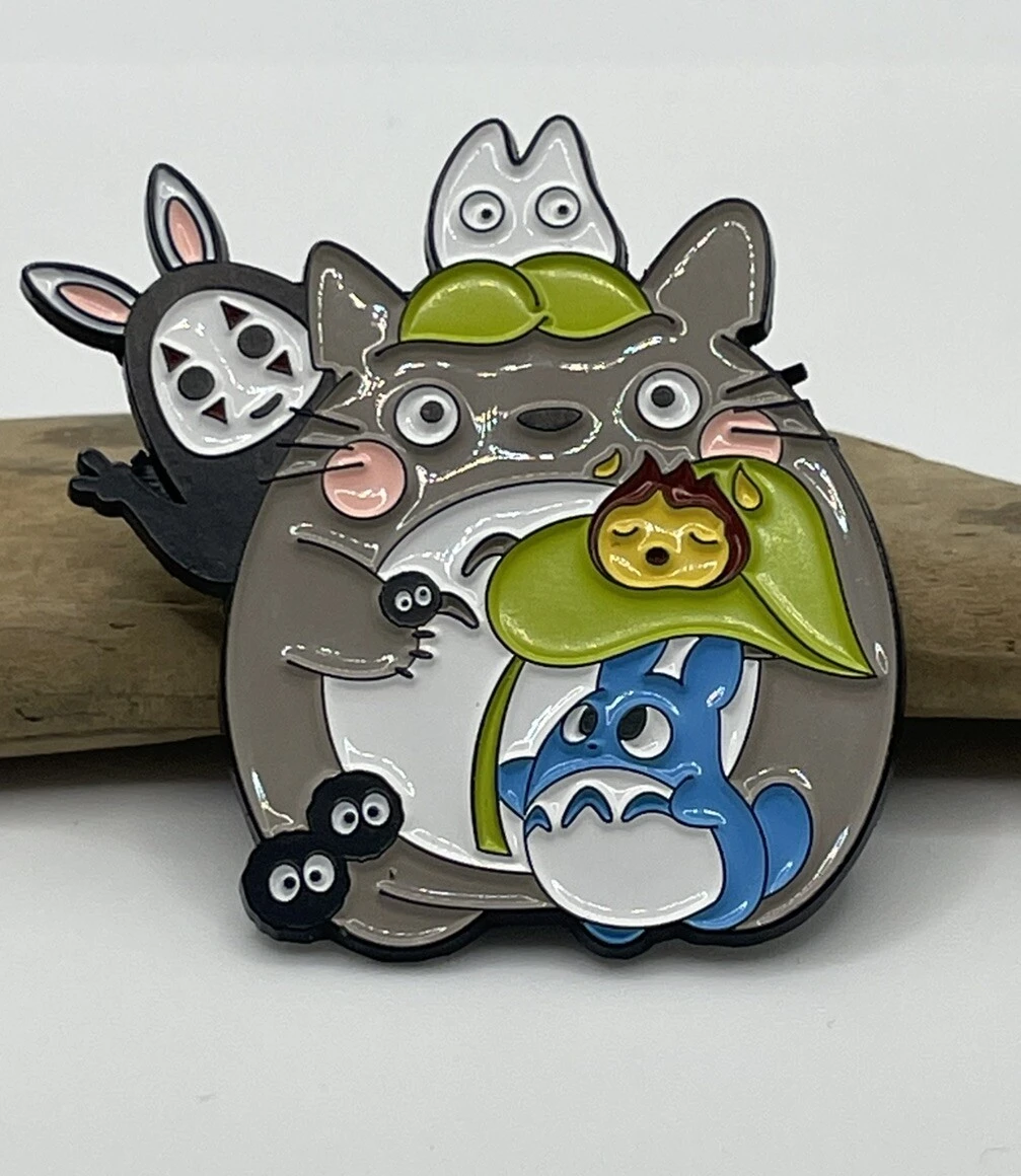 Totoro and Friends Enamel Pin -4