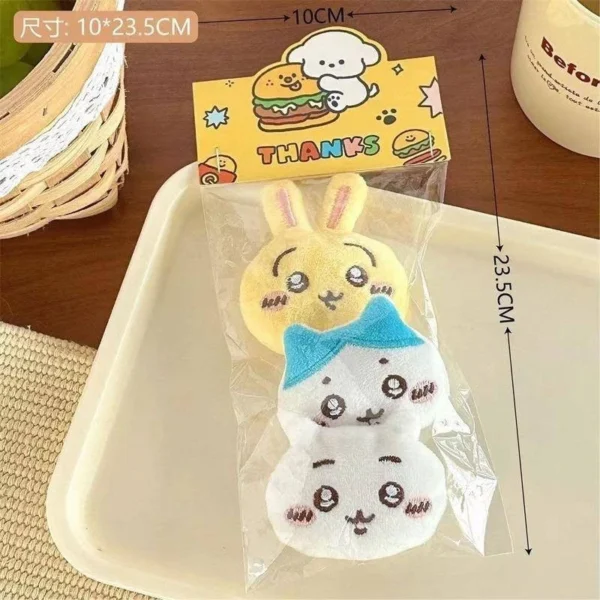 Chiikawa Plush Brooch Pin Set -3