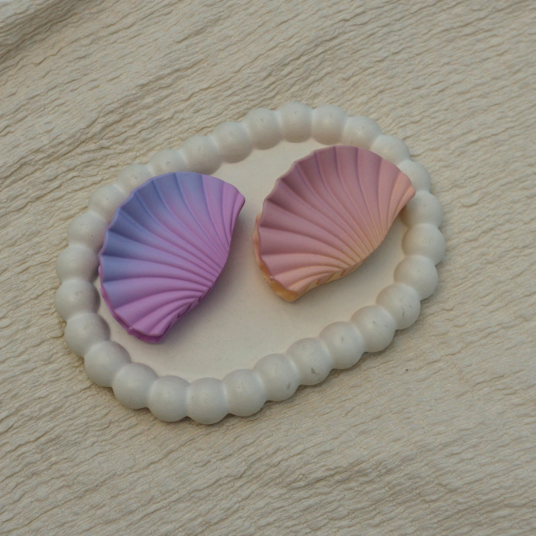 Aesthetic Sea Shell Hair Claws -3