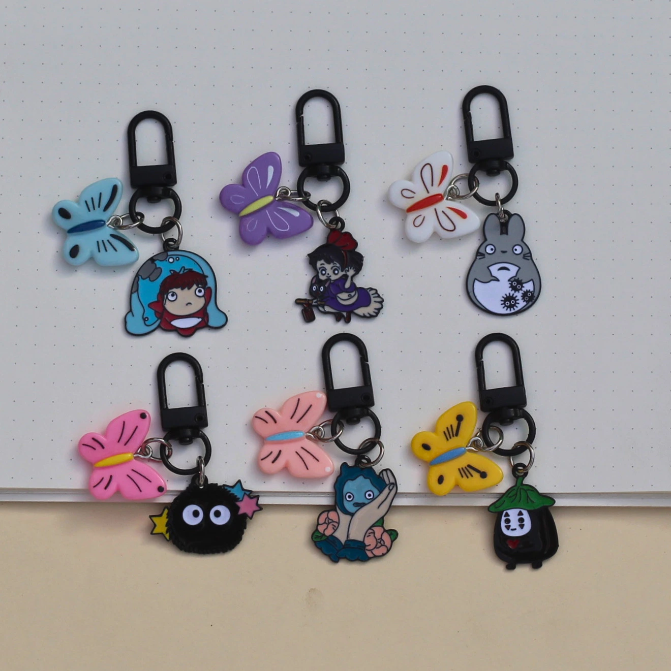 Aesthetic Studio Ghibli Key Charms-10