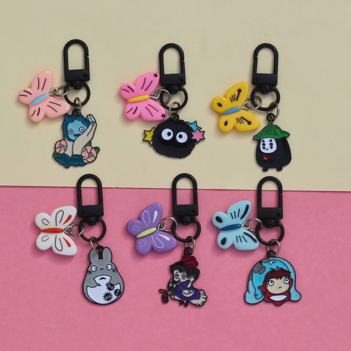 Aesthetic Studio Ghibli Key Charms-6 Aesthetic Studio Ghibli Key Charms-6