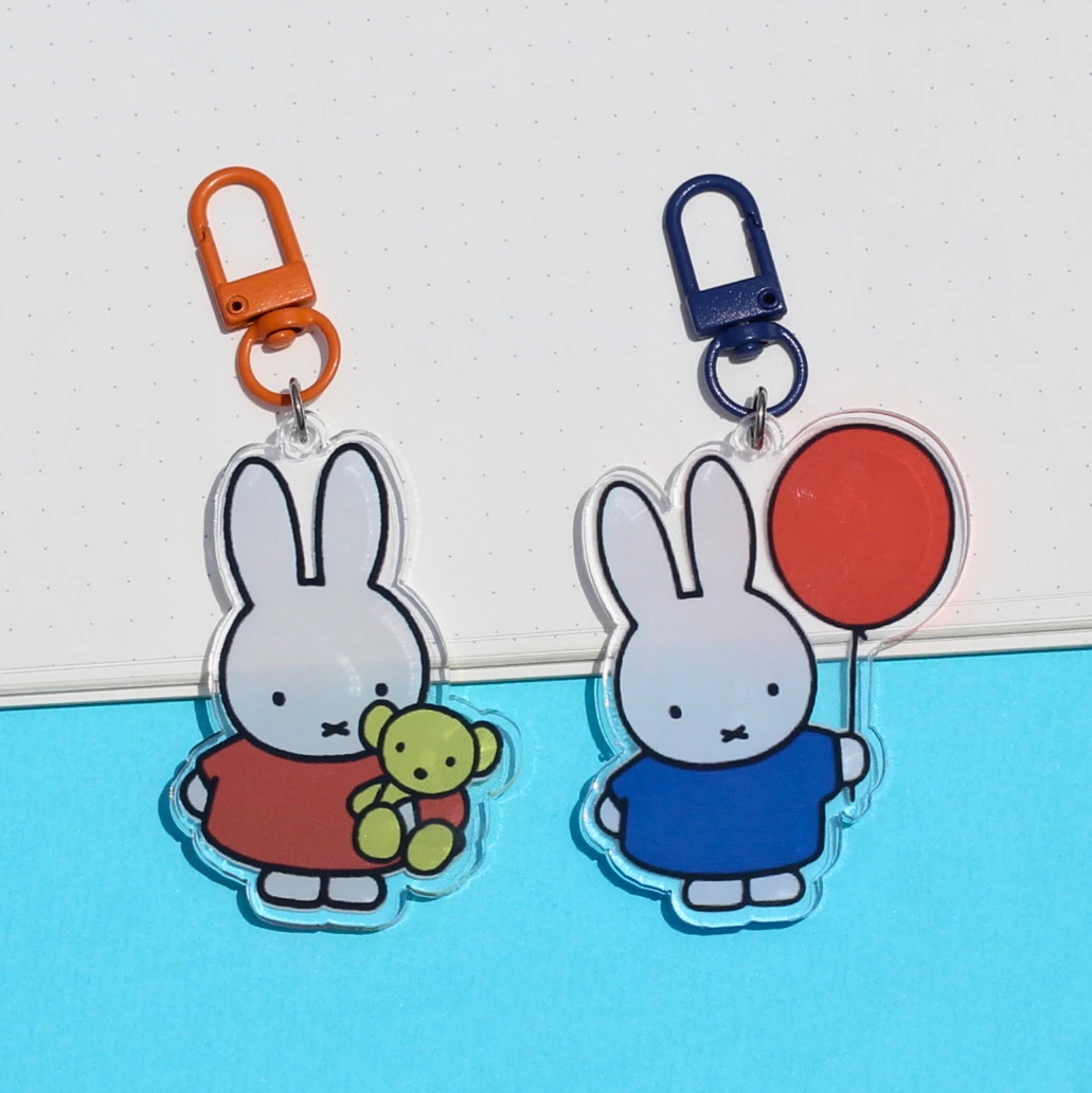 Cute Miffy Acrylic Keychain -17