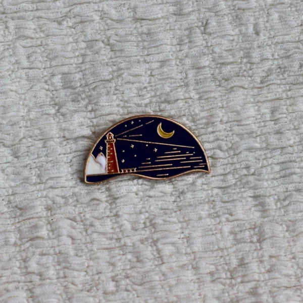 Night Scenery Enamel Pin -5