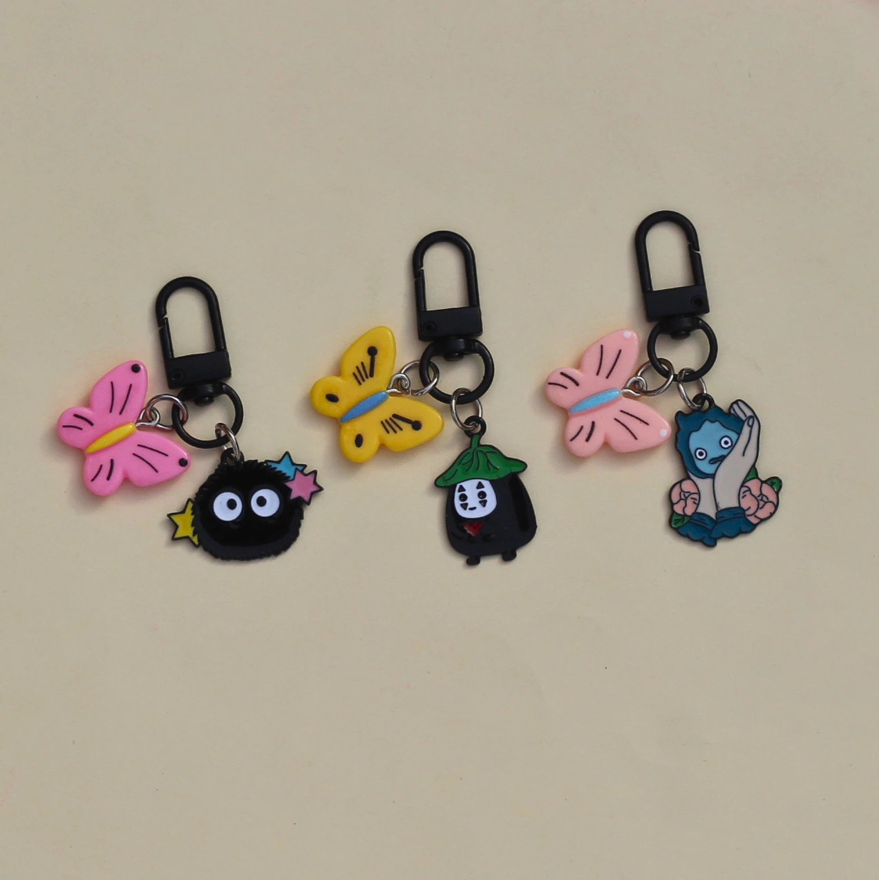 Aesthetic Studio Ghibli Key Charms-8