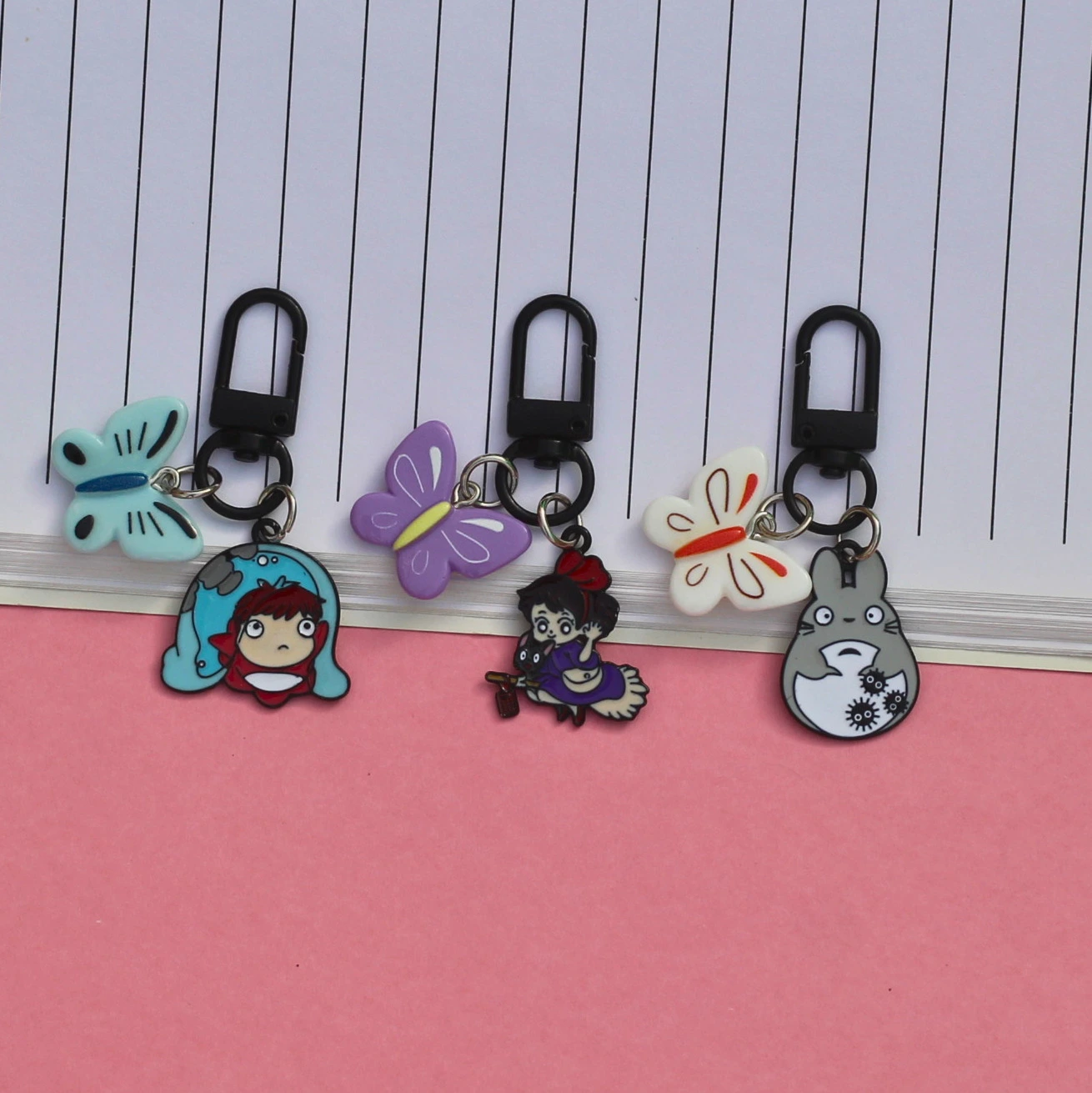 Aesthetic Studio Ghibli Key Charms-7
