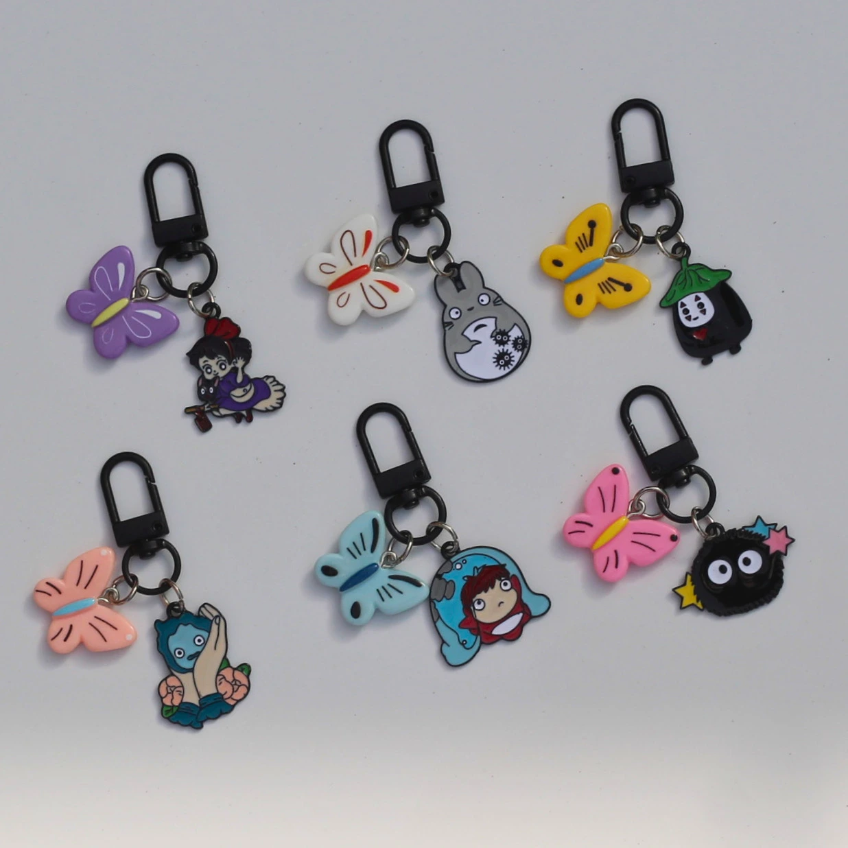 Aesthetic Studio Ghibli Key Charms-4