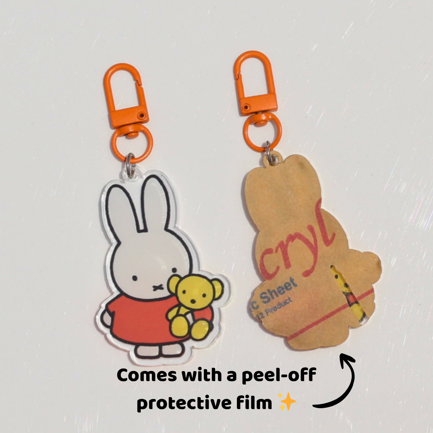 Cute Miffy Acrylic Keychain -9