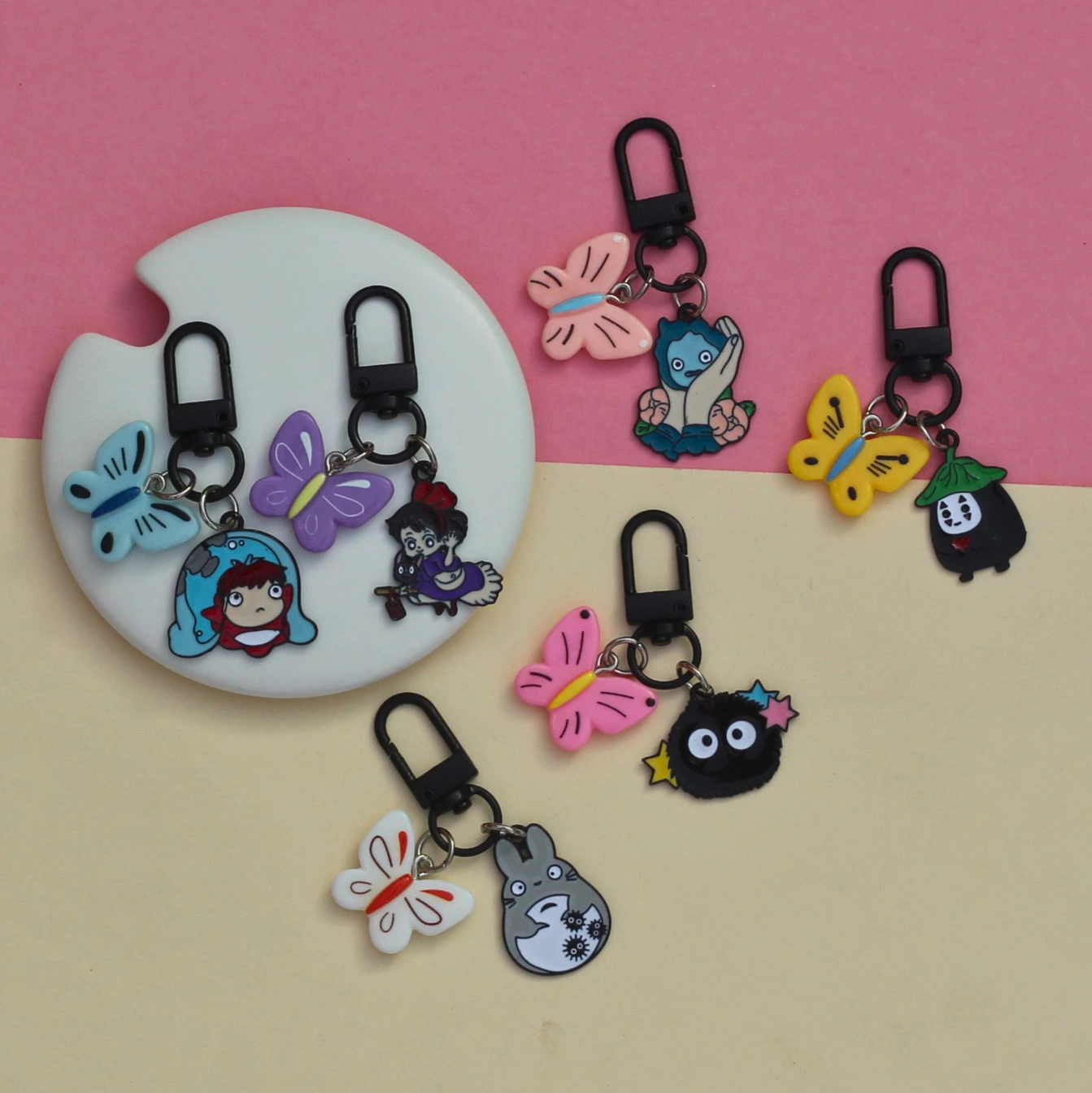 Aesthetic Studio Ghibli Key Charms-11