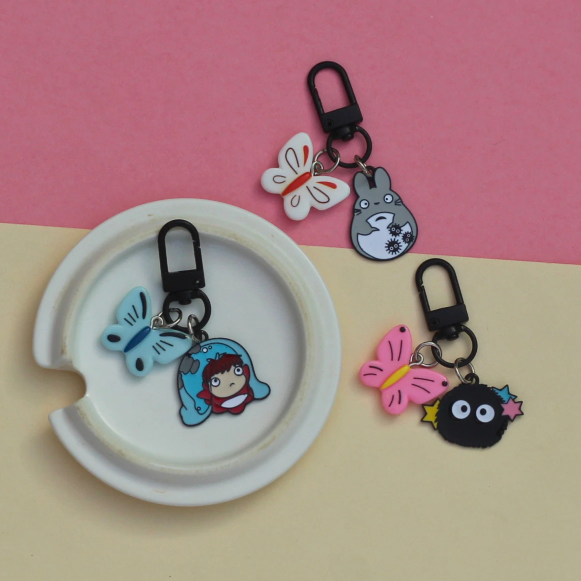 Aesthetic Studio Ghibli Key Charms-13