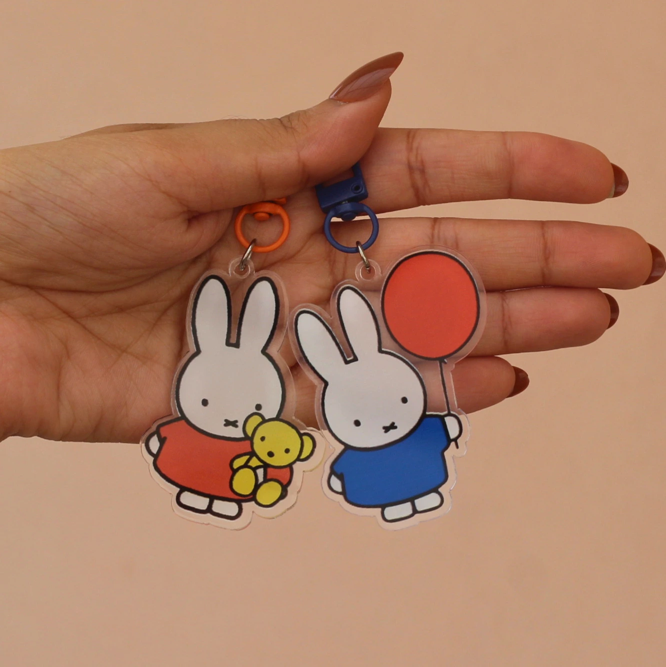 Cute Miffy Acrylic Keychain -11