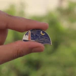 Night Scenery Enamel Pin -3
