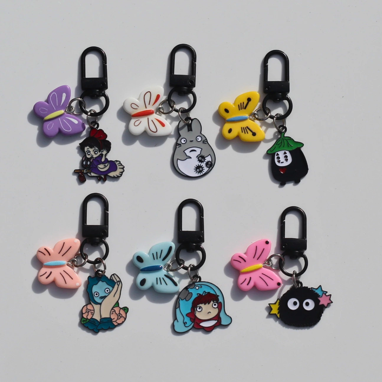 Aesthetic Studio Ghibli Key Charms-1