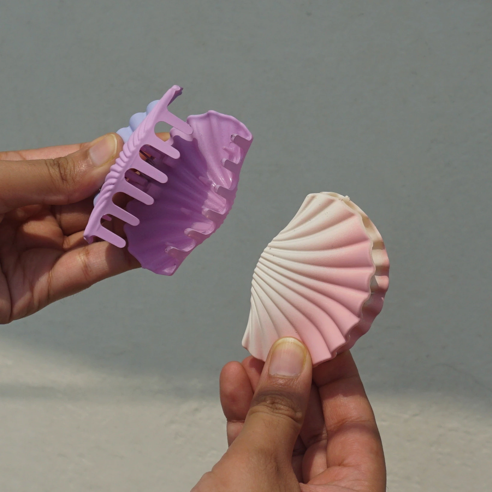 Aesthetic Sea Shell Hair Claws -9