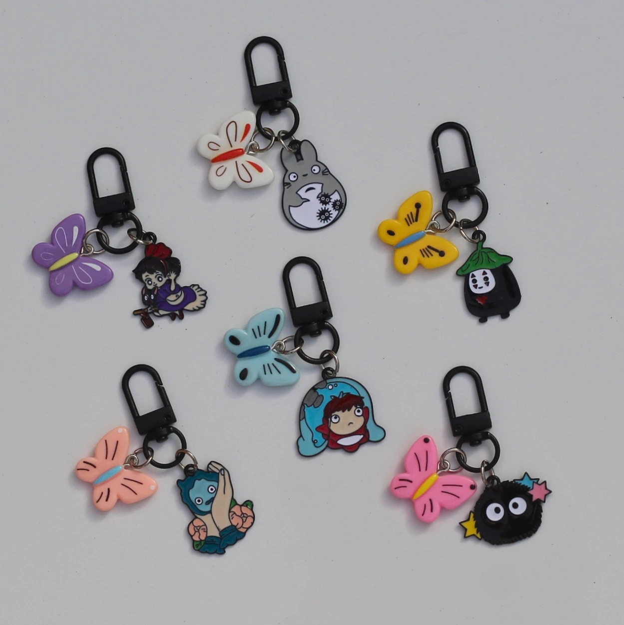 Aesthetic Studio Ghibli Key Charms-5