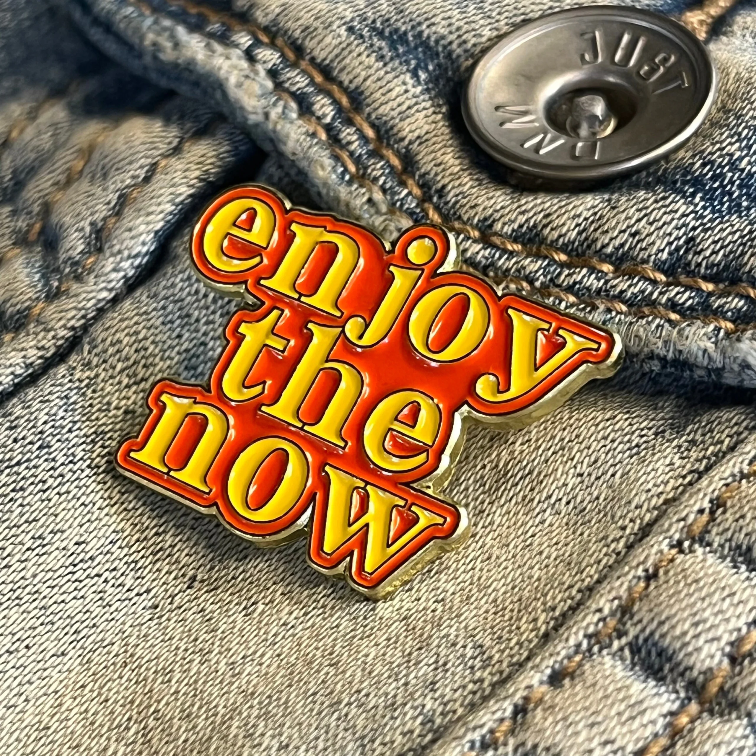 Enjoy The Now Enamel Pin -1 Enjoy The Now Enamel Pin -1