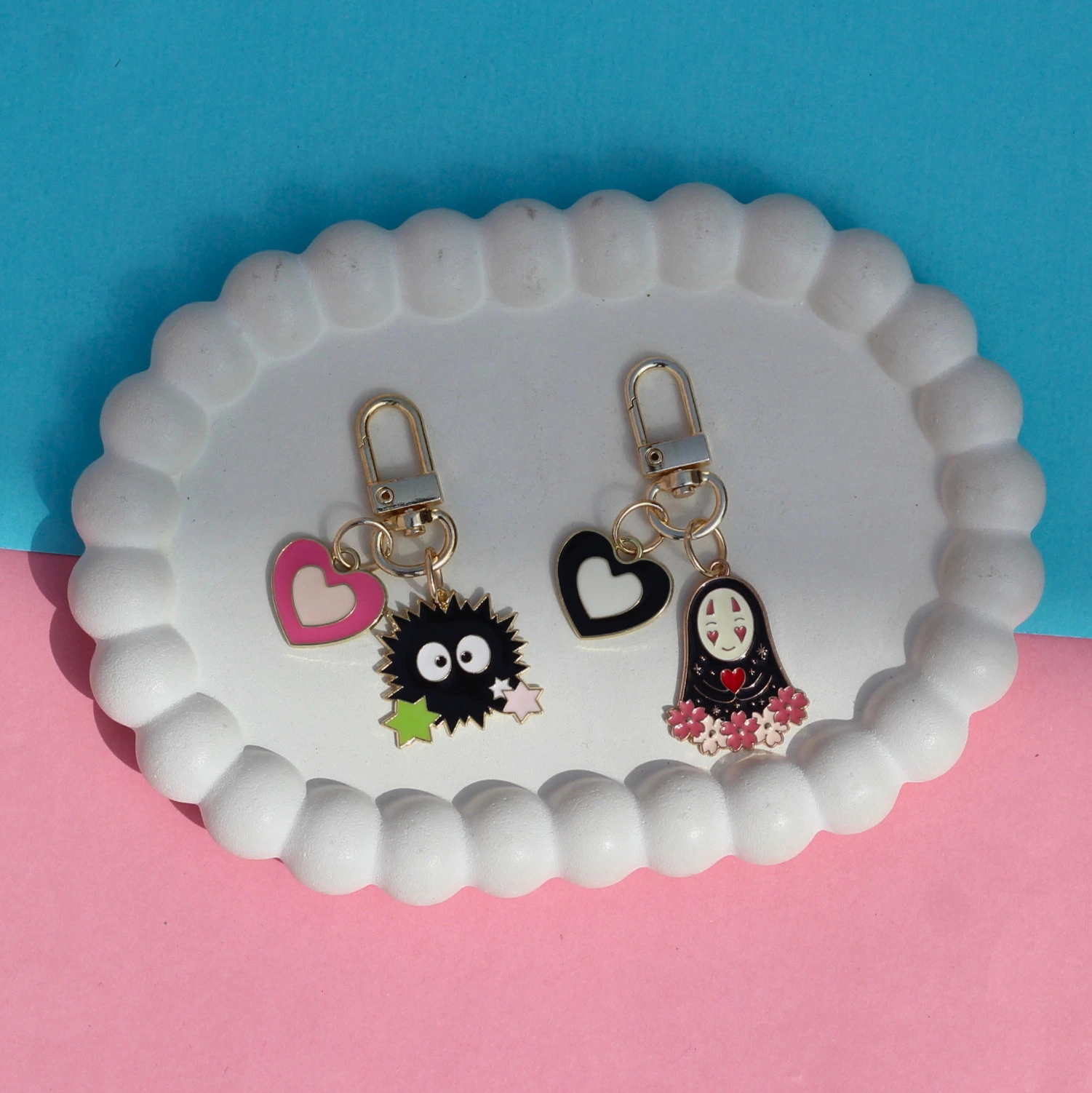 Spirited Away Themed Key Charms -10