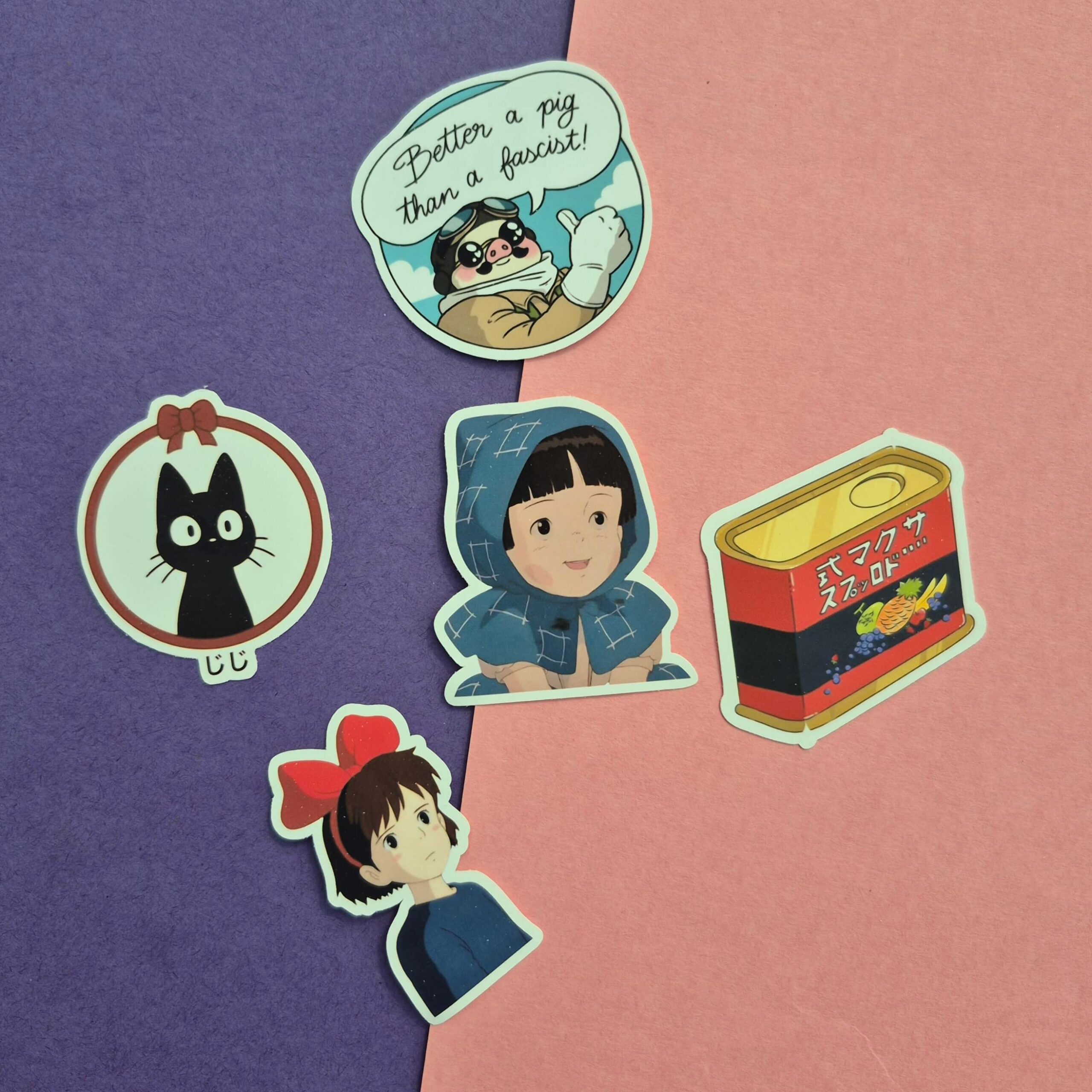 Studio Ghibli Stickers Pack -12