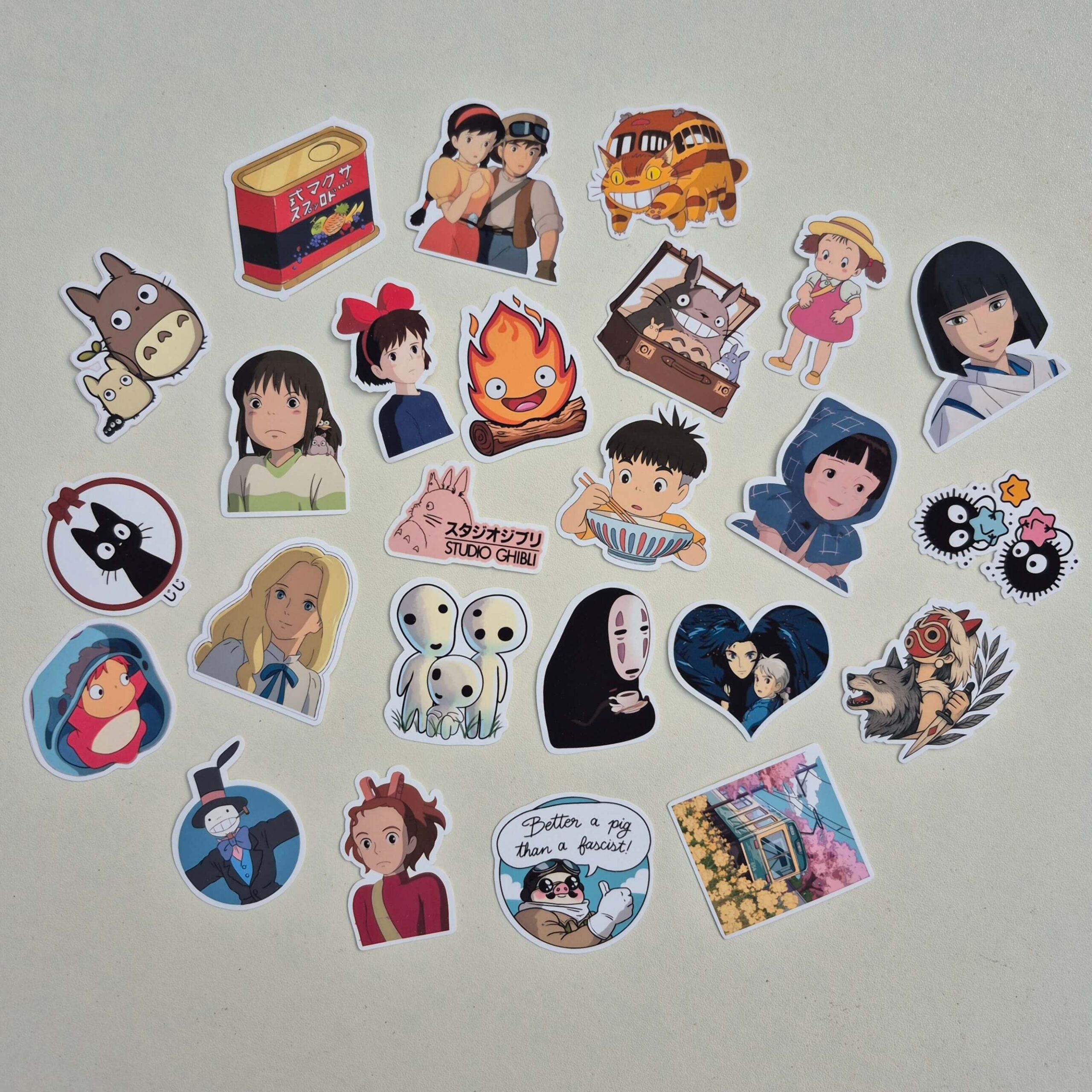 Studio Ghibli Stickers Pack -4
